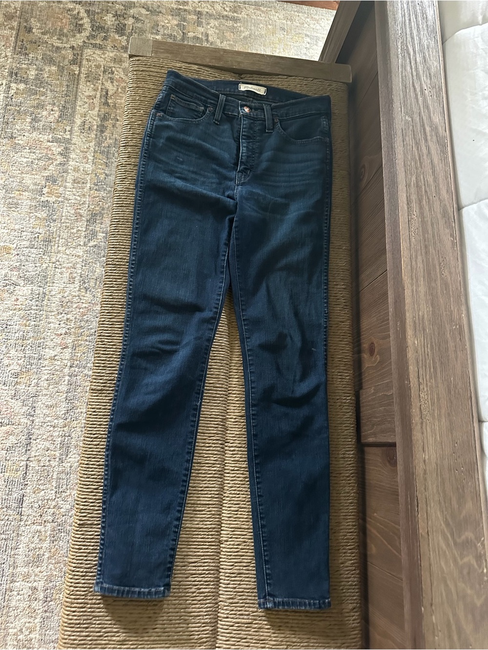Madewell Dark Blue Skinny Jeans